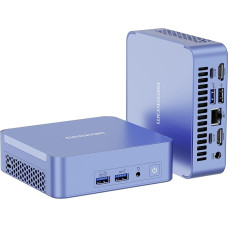 GEEKOM AX8 Pro Ai Mini PC, AMD Ryzen R7-8745HS (8C/16T, up to 4.9GHz), 32GB DDR5 5600MHz RAM, 512GB PCIe Gen 4 SSD, Mini Desktop Windows 11 Pro, AMD Radeon 780M, WiFi 6E, BT5.2, 2.5G LAN