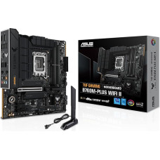 ASUS TUF TUF Gaming B760M-PLUS WiFi II pagrindinė plokštė Intel B760 LGA 1700 mATX (PCIe 5.0, M.2, DDR5, 