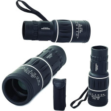 PARENCE - žiūronai monokuliaras 16 x 52 su naktine funkcija - nešiojimo krepšys ir valymo įrankis - šarvuotas objektyvas - idealiai tinka stovyklavimui, žvejybai, stebėjimui, koncertams, šaudykloms