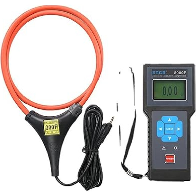 Zangenstrommesser, Leckagestrom-Tester-Klammerameter AC 0.00A-20.0 0ka Lankstus Klammerammetras Etcr8000f.
