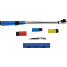 TOOLSGO Drive Click Torsionsschlüssel Voreingestellt Verstellbar Industrielle Handwerkzeuge 5-25 N 1/4 40-220 N.M FüR Die Demontage Und Reparatur Von GeräTen