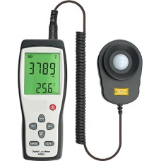 UV-Index-Messgerät Skaitmeninis rankinis liuksmetras Beleuchtungsstärke 200.000 Lux/FC Luminometras Fotometras Beleuchtungstester Luxmeter