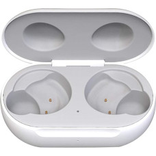 Replacement Wireless Charging Case Compatible with Samsung Galaxy Buds and Samsung Galaxy Buds+ Plus, Replacement Charging Case for Samsung Galaxy Buds and Buds + Plus (Charging Case Only) (White)