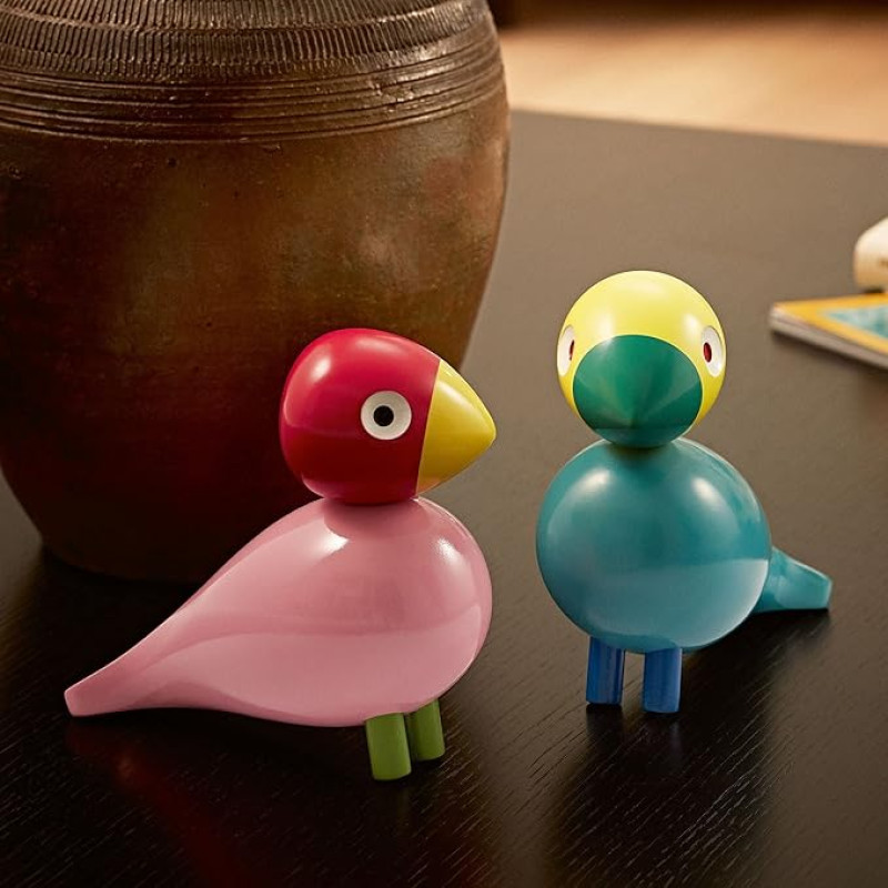 Kay Bojesen Nightingale Songbird Figures 15.5 cm Christmas Decoration, Blue