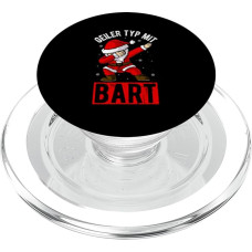 GEILER TYP MIT Bart Weihnachtsmann Bart Humor PopSockets PopGrip für MagSafe