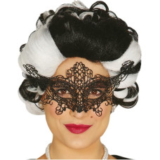 Helovino juoda akių kaukė