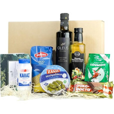 Delight Box OREA-Feinkost.de Olive Oil Gift Box, Gift Basket + Greeting Card