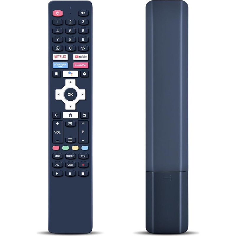 TCNOUMT Universal Remote Control Suitable for Sharp TV 32FG4EA 40FG2EA 32FG2EA for Android TV D800208 D800220 Compatible with EKO TV K240HSG K43FSG11 K320HSG K58USG for Dyon Smart 42 32 40 43 AD 2