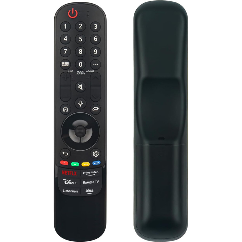 AKB76045003 Replacement Voice Remote Control Suitable for LG MR24GA Magic Motion Sensor TV Remote 43NANO81T6A 43UT81006LA 50UT91006LA OLED42C44LA OLED97G45LW Compatible MR23GA MR22GA MR21GA