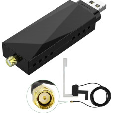 Eonon DAB/DAB+ Digital Radio Adapter Receiver USB Dongle A0593 for Android 10/13 Car Stereo GPS 4G LTE Head Unit Compatible with BMW E46A13/E90A13/Seat VWA12S VAW13/ Universal UA12S/UA13/UA13-PLUS