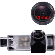 HD 20 mm objektyvo kameros atbulinės eigos kamera Spalvotos kameros stovėjimo kamera Naktinio matymo atbulinės eigos sistema Parkavimo pagalba IP68 atspari vandeniui ir smūgiams Nissan Sunny Pathfinder / Armada / Citroen / Jumpy /