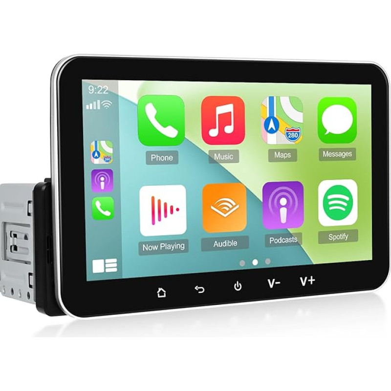 NHOPEEW Android 13 Car Radio with 7 Inch Screen - Support Wireless CarPlay and Android Car WiFi GPS Steering Wheel Control Split Screen