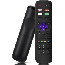 Replacement for Roku 1, Roku 2, Roku 3, Roku 4, Roku Lt, HD, Xd, Xs, Roku Premiere and Roku Ultra, Roku TV Remote Replacement has 6 Streaming (New Replacement Roku)