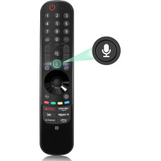 Sprachfernbedienung, Ersatz für LG Smart TV, für Magic Remote MR23GN mit Zeiger und Sprachfunktion, für LG 2021, 2022, 2023 OLED QNED NanoCell UHD 4K 8K Smart TV