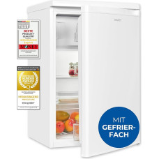Exquisit KS516-4-E-040E Fridge Freezer 109 Litres Small Fridge Height 85 cm High Freestanding Compact White