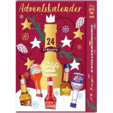 Gräfs Adventskalender mit vielen leckeren Mini-Likören Motiv 2023 (24 x 0,02l)