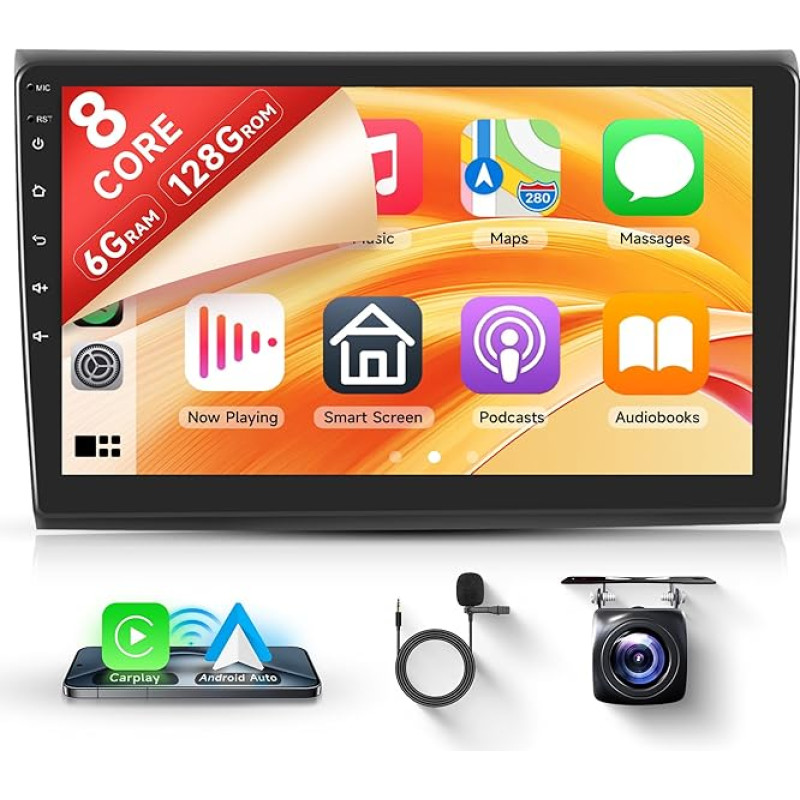 8 branduolių 6+128G belaidis 