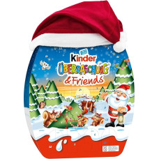 kinder Überraschung & Friends Adventskalender – Adventskalender mit leckeren Schokoladen-Spezialitäten – 1 Kalender à 370g