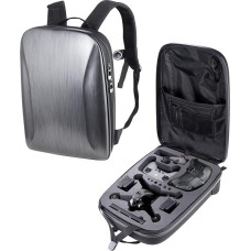 Miieomi Backpack for DJI FPV Combo and DJI FPV Drone Accessories, Waterproof Case Backpack for DJI FPV Accessories (DJI FPV Drone and Accessories Are Not Included), gray, Plain, unisex