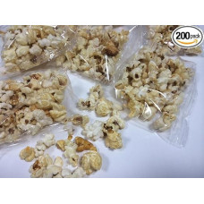 200 maišelių po 8 g (1,60 kg) Popkornai, Hany's Popcorn, Kino, Saldūs, Saldūs, Video, DVD, Karnavalas, Karnavalas