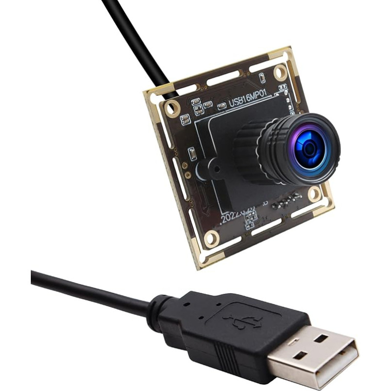 ELP 16MP USB kameros modulis Ultra HD 3496P USB kamera su IMX298 vaizdo jutikliu, 