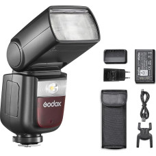 GODOX V860III-N belaidis i-TTL Speedlite siųstuvas / imtuvas fotoaparato blykstė Rankinė / automatinė blykstė GN60 1/8000s HSS Belaidė X sistema 2.4G Integruota bandomoji lemputė, skirta 