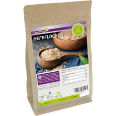 Vita2You Yeast Flakes 1 kg – No Additives – Protein Rich – 1000 g – Ideal for Vegan Cheese Sauces – Zip Bag – Premium Quality