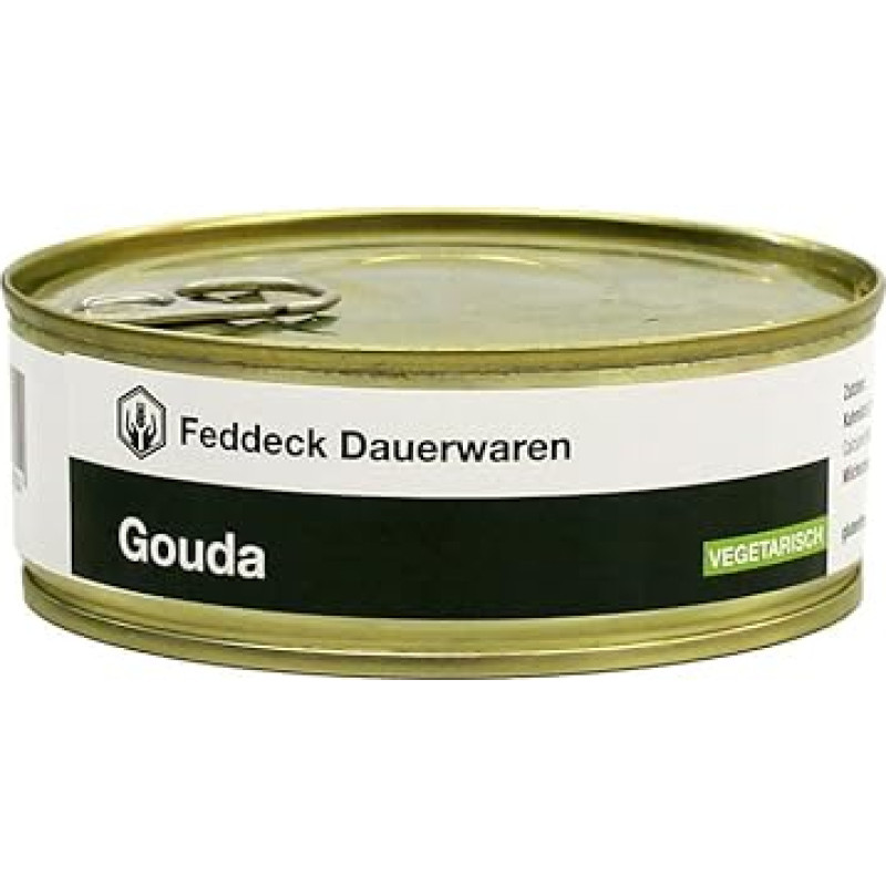 Gouda 200g Canned Cheese with Ring Pull Closure