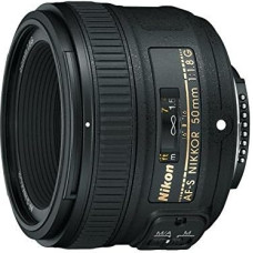 Nikon AF-S NIKKOR 50mm f/1.8G objektyvas (sertifikuotas atnaujintas)