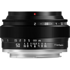 TTArtisan 50 mm F2 viso kadro rankinio fotoaparato objektyvas Kompaktiškas dizainas Lengvas standartinio židinio nuotolio fotoaparato objektyvas, skirtas 