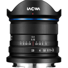 Laowa 9mm f/2.8 Zero-D SLR itin platus objektyvas (SLR, 15/10, itin platus objektyvas, Sony E, Sony, juodas)