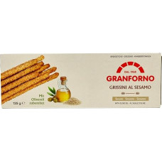 Granforno Grissini with Sesame 12 x 125 g Economy Pack + Free Dough Card Migase