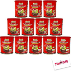 12 x 500 g Mestemacher Westfälisches Whole Grain Bread Tin Vegan