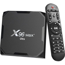 Android 11.0 TV Box X96 Max Plus Ultra Amlogic S905X4 4GB 64GB 2.4G 5G Dual WiFi BT4.0 Supports AV1 H.265 8K HDR Media Player