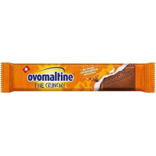 Ovomaltine Fine Crunchy Chocolate Bars - Original Swiss Chocolate Bulk Pack as Bars with Crunchy Ovomaltine Pieces and Delicate Melting Chocolate (28 x 35 g)