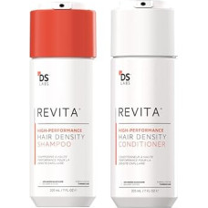Revita Shampoo and Conditioner for Thinning Hair, Supports Growth, Strengthens and Thickens Hair, Sulphate Free, DHT Blocker, 205 ml