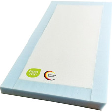 KiNDERWELT Putų pagalvėlė 120 x 60 x 6 cm, su pakopa, 6 cm putplasčio plokštė, putų paminkštinimas, putų čiužinys 