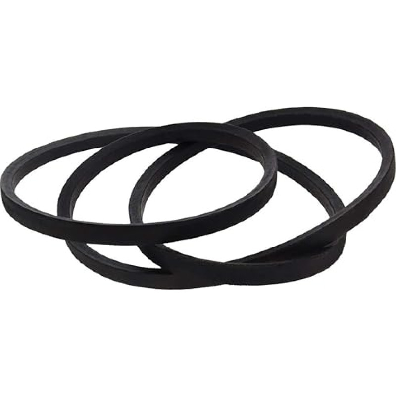 Othmro M-46 Drive V Belt Inner Perimeter Industrial Drive Belt Rubber Lawn Mower Belt Drive for Replacement Upper Gear Triangle Rubber Lawn Industrial Deck 1168mm 1 Piece