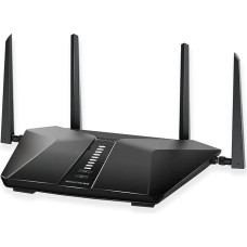 NETGEAR RAX50 WiFi 6 Router AX5400 (6 Streams with up to 6 Gbps, Nighthawk WLAN Router Coverage up to 175 m², Compatible with iPhone 12/13 or Samsung S20/S21)