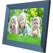 Denver PFF-1026B Digital Wi-Fi Picture Frame - 10.1 Inch IPS HD Touch Screen, Integrated FRAMEO Software, Wireless Sharing, Timer Function, Black