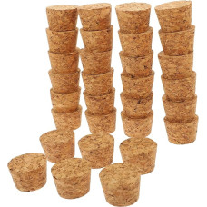 HOLIDYOYO Korkstopfen Für Flaschen Kegelförmige Korken Aus Ersatzstopfen Für Flaschenverschlüsse Passend Für Flaschenöffnungen Von 195 Ideal Für Wein Und