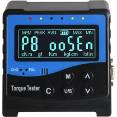 YQVEOT Digitaler Drehmomentadapter 50 Nm tragbarer Drehmomentschlüssel-Tester, kalibrieren 1% Drehmomentadapter, Anzugsschrauben, Drehmoment und Befestigungselemente Hohe Genauigkeit