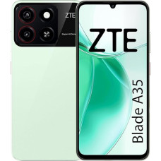 ZTE Blade A35 išmanusis telefonas (4G) 6,75 colių (16,75 cm) Android 14 Unisoc SC9863A AMOLED ekranas 90 Hz Dual SIM baterija 5000 mAh žalia