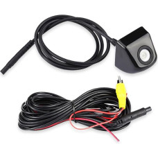 Gorgeri Car CCD Rear View Camera, Waterproof Parking Reversing Camera, Universal Rear View Camera in Black for Security Reversing