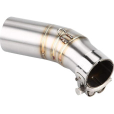 Motorcycle accessories, motorcycle exhaust pipe, motorcycle exhaust medium pipe, stainless steel exhaust medium pipe connector, medium connecting pipe for 400 18-19