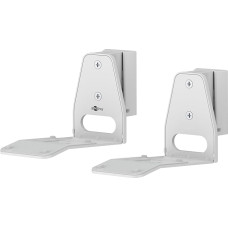 goobay 71984 Wall Mount for Sonos Era 300 / Speaker Wall Mount up to 5 kg / Pivoting and Tilting / White