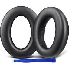 SOULWIT Replacement Ear Pads for Sennheiser Accentum/Accentum Plus Headphones Soft Protein Leather Noise Insulation Foam