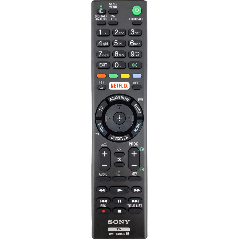 Aurabeam Original Remote Control RMT-TX100D for Sony KDL-75W855C KDL-55W807C KDL-65W855C KDL-55W809C KDL-65W858C KDL-65W857C KDL-65W859C KDL-55W808C TV