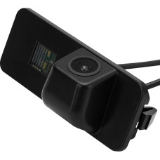 Reversing Camera Waterproof Night Vision Car Rear View Camera Parking Aid Number Plate Light (Black) for VW Golf 5 Vriant Scirocco EOS Lupo Passat CC Polo (2 cage) Phaeton Beetle Seat Variant