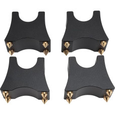 Speaker Spike Pad Set, Shockproof HiFi Cable Spike Insulation Stand, HiFi Cable Clamp, Wire Holder, Speaker Cable Riser for Speakers, Amplifiers, CD DVD Players